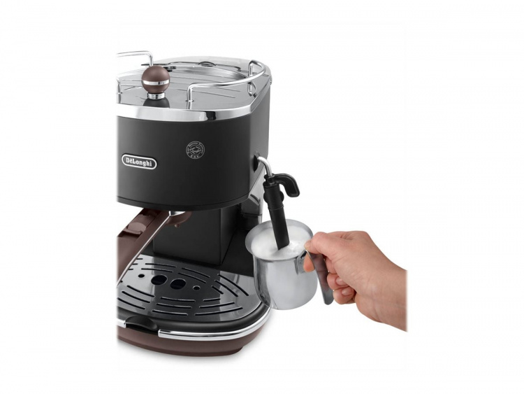 DeLonghi Icona Vintage ECOV 311.BK Kaffemaskin, Matt svart