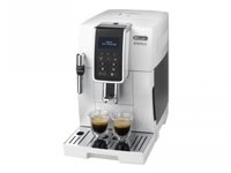 Delonghi De\'Longhi DINAMICA ECAM350.35.W Kaffemaskin Hvit Delonghi De\'Longhi DINAMICA ECAM350.35.W Kaffemaskin Hvit