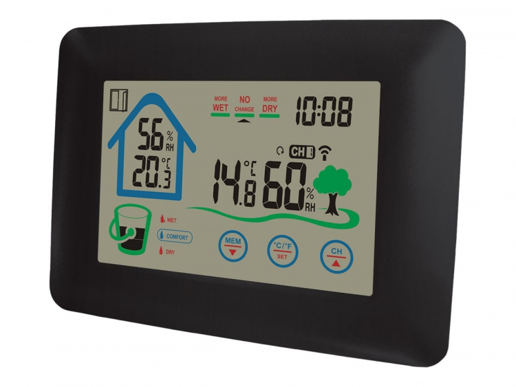 Denver WS-520 Værstasjon trådløs innendørs utendørs Denver WS-520 Værstasjon trådløs innendørs utendørs