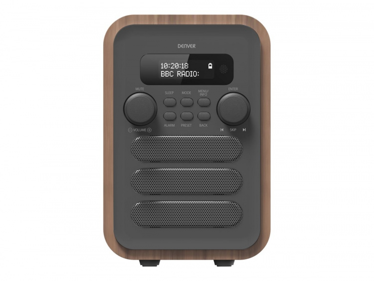 Denver DAB-48 DAB bærbar radio Grå Denver DAB-48 DAB bærbar radio Grå
