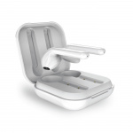 Puro Bluetooth Slim Pod-øretelefoner med ladestasjon, Vit Puro Bluetooth Slim Pod-øretelefoner med ladestasjon, Vit