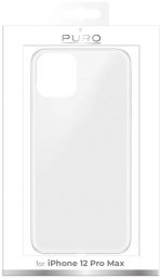 Puro iPhone 12 Pro Max 0.3 Nude Cover Transp Puro iPhone 12 Pro Max 0.3 Nude Cover Transp