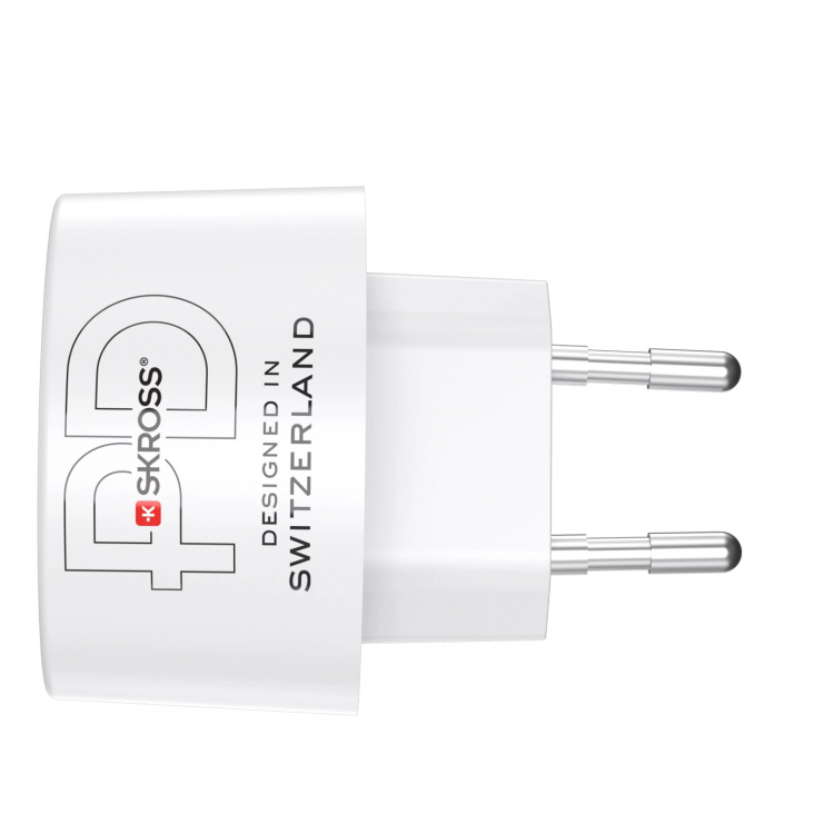 SKROSS EU-USB-lader AC45PD - C til C-kabel inkludert