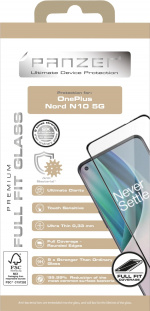 Panzer OnePlus Nord N10 5G, Full-fit Glass, Svart