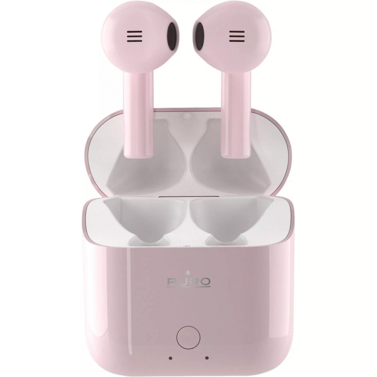 Puro ICON POD, Bluetooth-øretelefoner med ladeetui, rosa