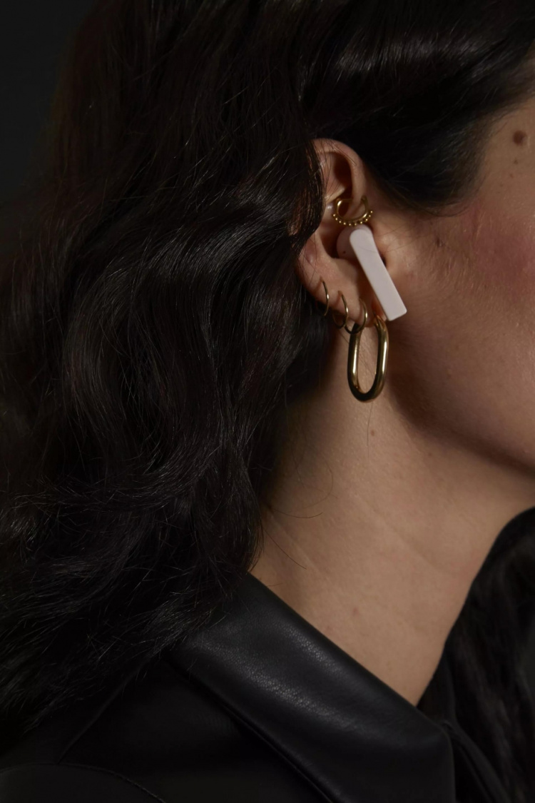 Puro ICON POD, Bluetooth-øretelefoner med ladeetui, rosa