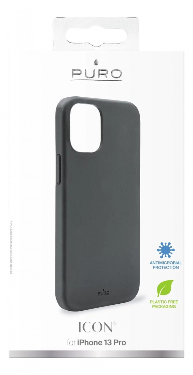 Puro iPhone 13 Pro Icon Cover, svart Puro iPhone 13 Pro Icon Cover, svart