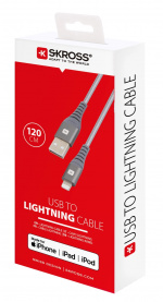 SKROSS USB til Lightning-kabel - 120 cm