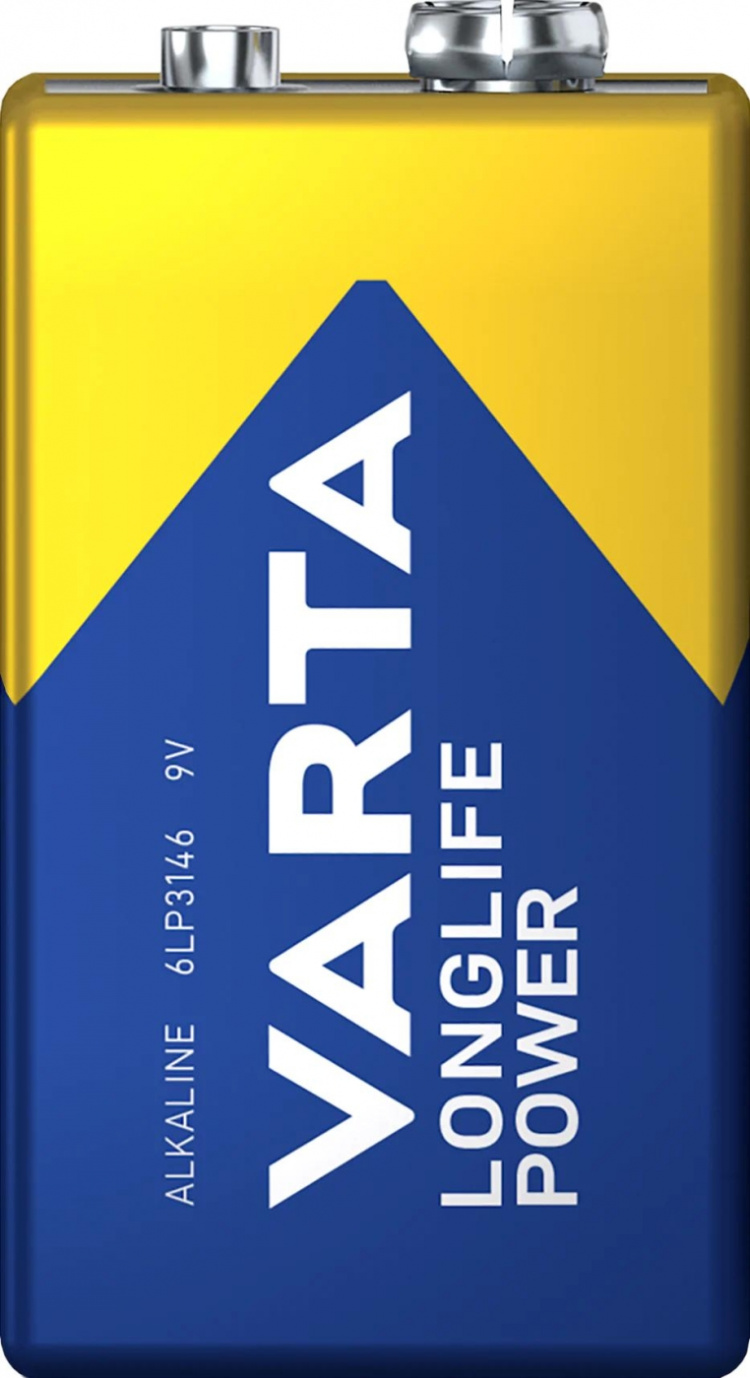 Varta Longlife Power 9V 2-pakning (B)