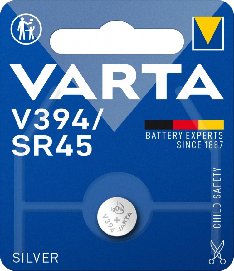 Varta V394/SR45 Silver Coin 1 pakke