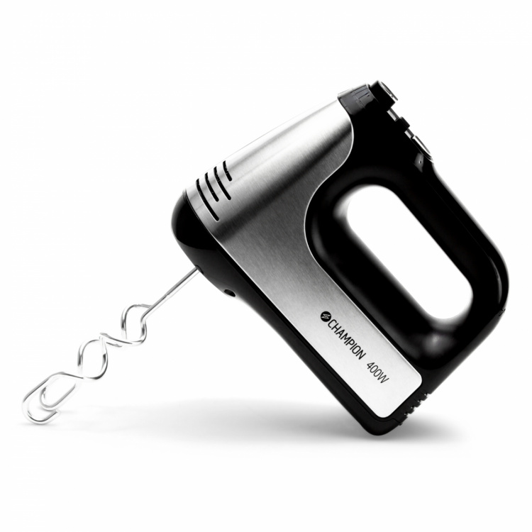 Champion Elektrisk visp 400W 5-trinns + Turbo EV400 Svart/Rustbestandig