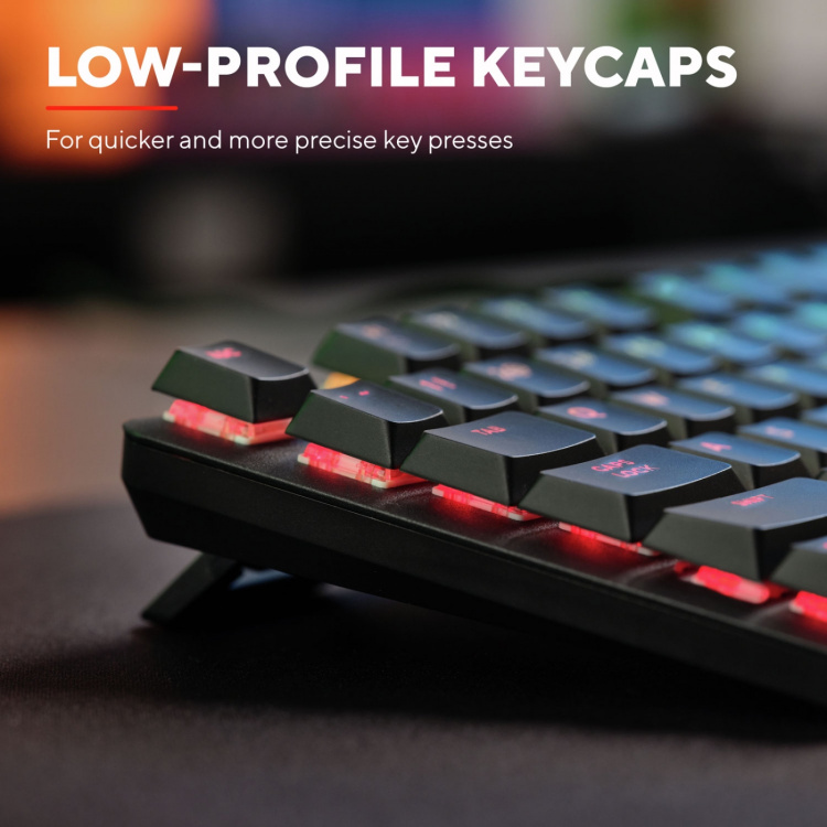 Trust GXT 866 Torix mekanisk spilltastatur med nordisk layout Trust GXT 866 Torix mekanisk spilltastatur med nordisk layout