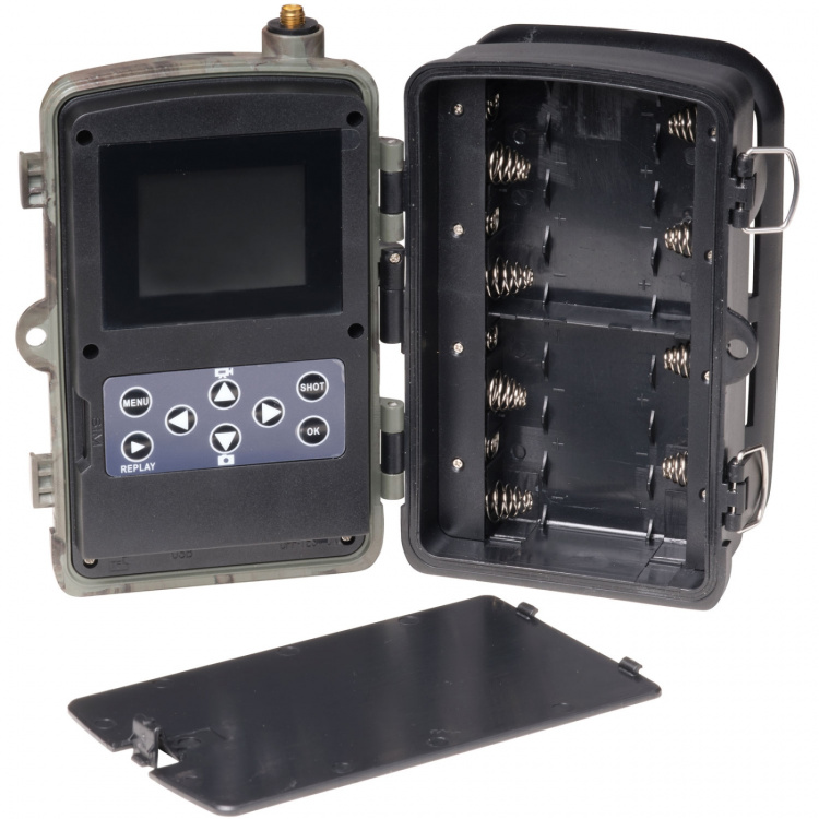 Denver 4G Tuya agnkamera med 8mp CMOS-sensor