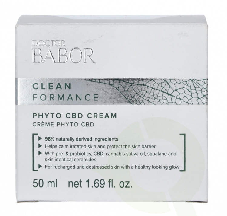 Babor Clean Formance Phyto CBD 24H Cream 50 ml