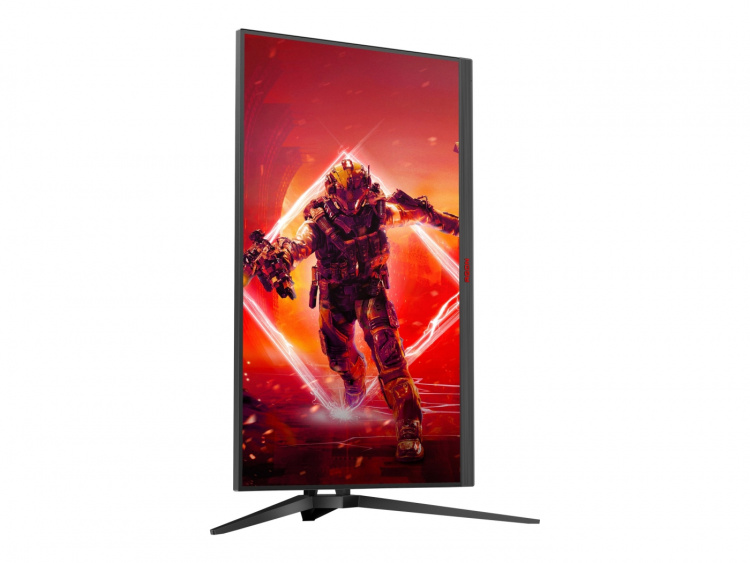 AOC AGON AG275QXN 27 2560 x 1440 (2K) HDMI DisplayPort 165Hz Pivot-skjerm