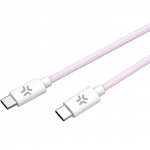 Celly USB-C til USB-C-kabel 60W 1,5 m rosa Celly USB-C til USB-C-kabel 60W 1,5 m rosa