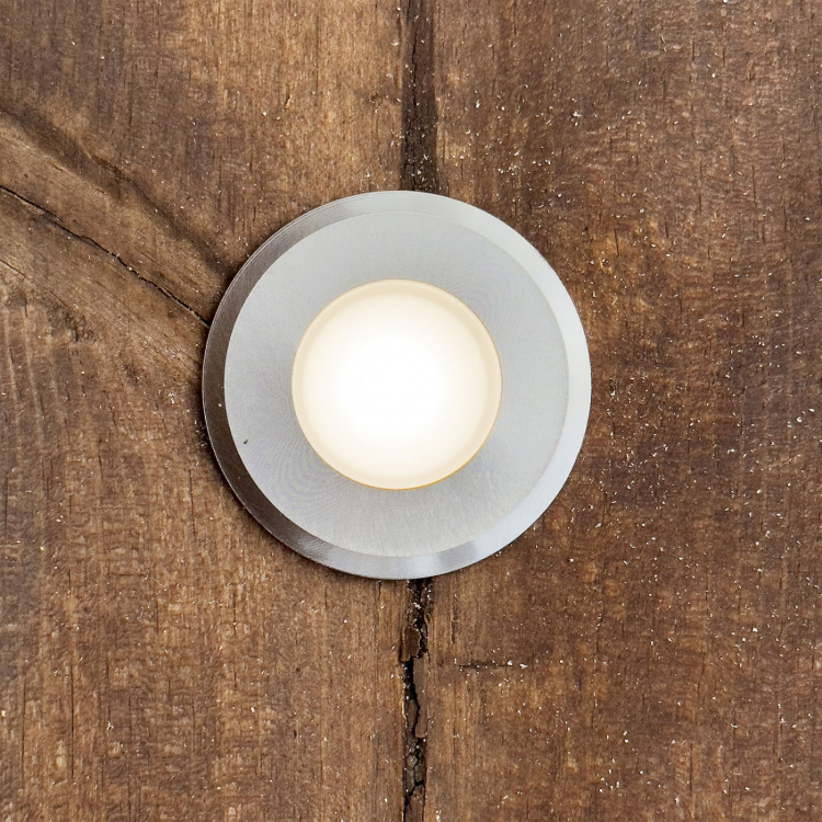 LightsOn Dexter Decklight 10-pakning sølvfarget startsett LightsOn Dexter Decklight 10-pakning sølvfarget startsett