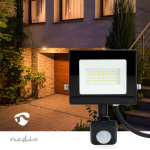 Nedis LED Projektorer | 4000 K | Nominell lysfluks: 1620 lm | IP44 | 1.00 m | Energiklasse: F | 220 - 240 V AC 50/60 Hz | 20 W
