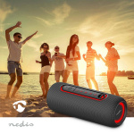 Nedis Bluetooth® Speaker | Batteri 1 driftstid standard bruk: 240 min | Håndholdt design | 30 W | Stereo | Innebygd mikrofon | X5 | Linkable | Sort