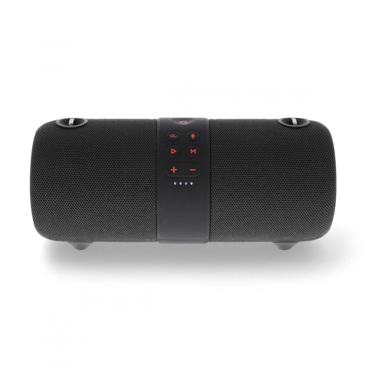 Nedis Bluetooth® Speaker | Batteri 1 driftstid standard bruk: 39 min | Håndholdt design | 40 W | Stereo | Innebygd mikrofon | IPX6 | Linkable | Sort