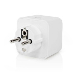 Nedis SmartLife Smart Plug | IP21 | Efektmåler | 3680 W | Hybrid (CEE 7/7) | 0 - 55 °C | Android™ / IOS | Hvit | 1 stk Nedis SmartLife Smart Plug | IP21 | Efektmåler | 3680 W | Hybrid (CEE 7/7) | 0 - 55 °C | Android™ / IOS | Hvit | 1 stk