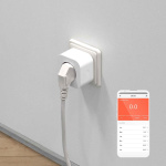 Nedis SmartLife Smart Plug | IP21 | Efektmåler | 3680 W | Hybrid (CEE 7/7) | 0 - 55 °C | Android™ / IOS | Hvit | 1 stk Nedis SmartLife Smart Plug | IP21 | Efektmåler | 3680 W | Hybrid (CEE 7/7) | 0 - 55 °C | Android™ / IOS | Hvit | 1 stk
