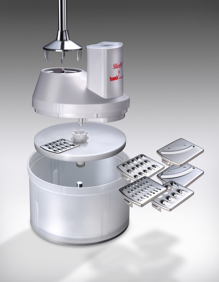 Bamix SliceSy-tilbehør, grå