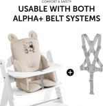Hauck Alpha Cozy Select Disney barnestolpute, Ole Brumm Beige Hauck Alpha Cozy Select Disney barnestolpute, Ole Brumm Beige