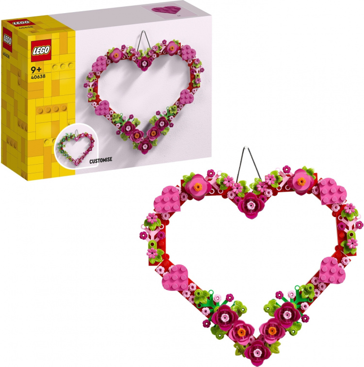 Lego Iconic 40638 - Hjerte ornament