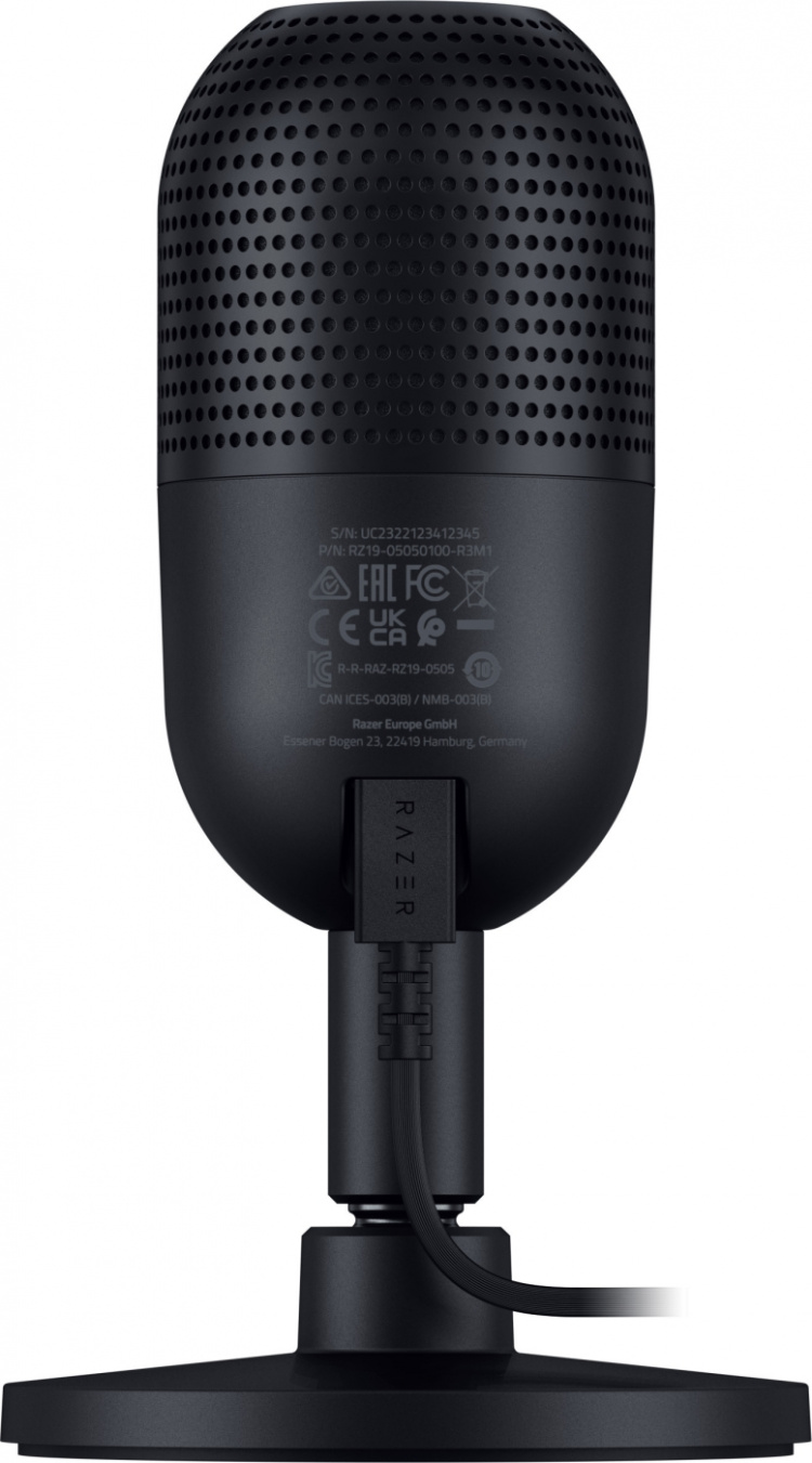 Razer Seiren V3 mini mikrofon, svart
