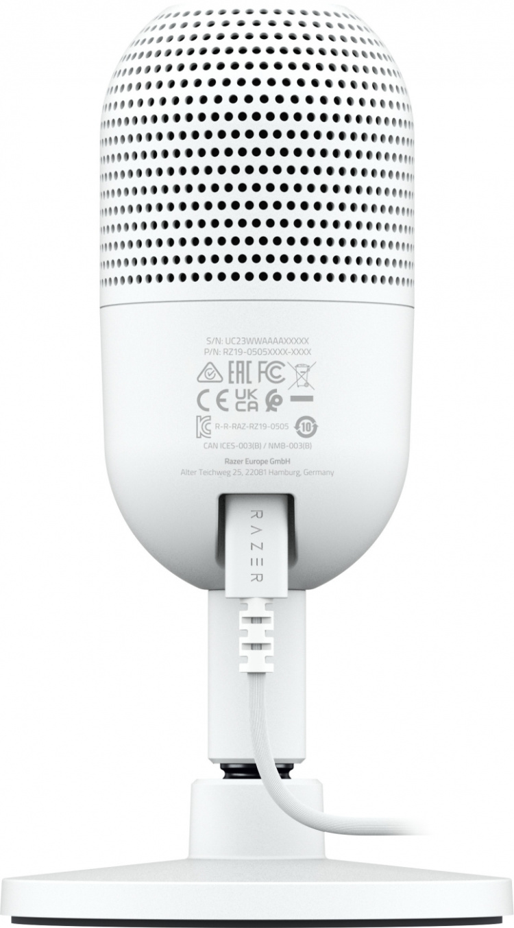 Razer Seiren V3 mini mikrofon, hvit