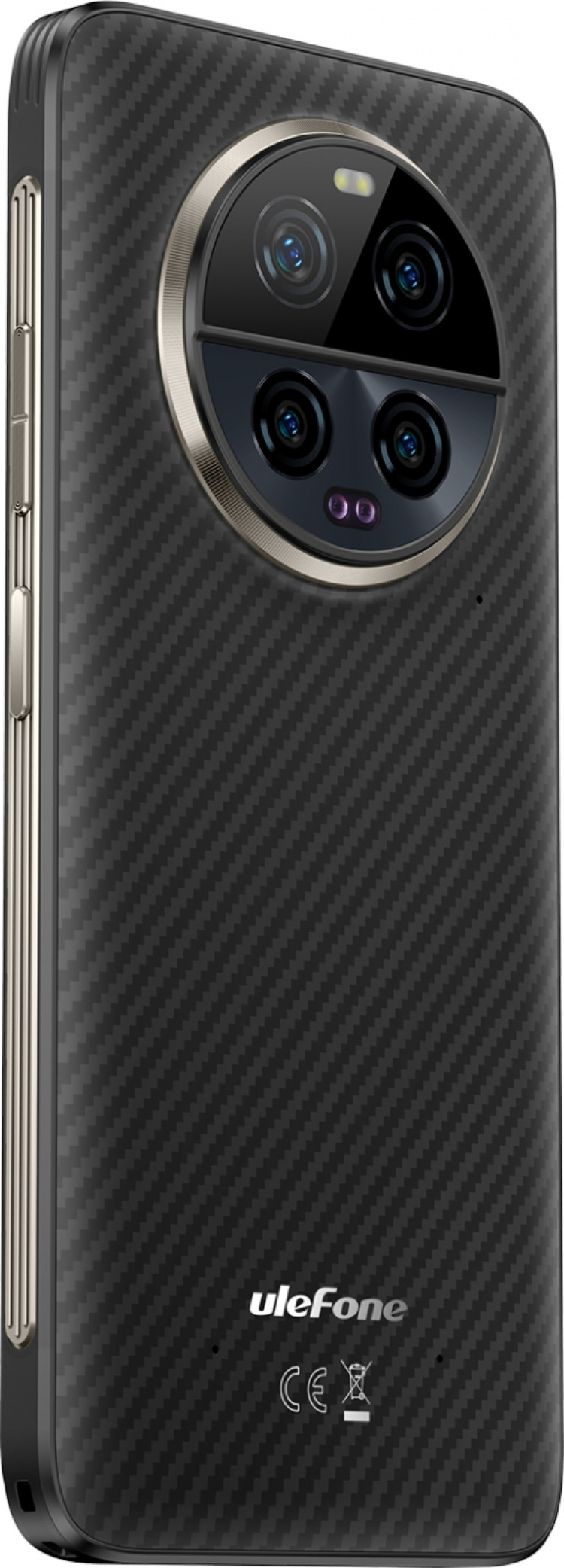 Ulefone Armor 23 Ultra 5G-telefon, 512/12 GB, svart