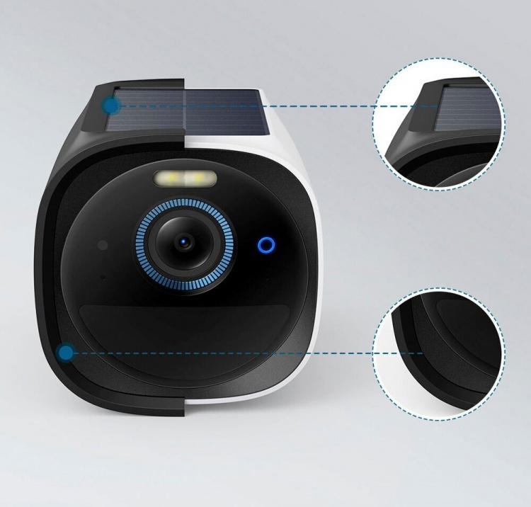 Anker Eufycam 3 beskyttelsesetui, svart, 2 stk