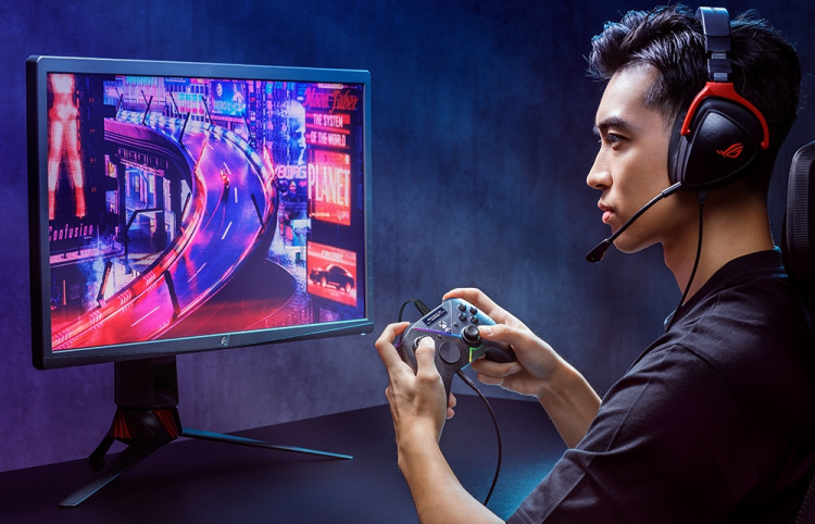 Asus ROG Raikiri Pro trådløs spillkontroller, PC/Xbox