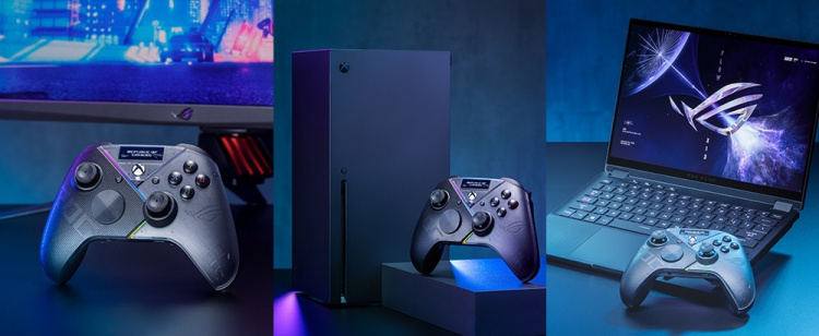 Asus ROG Raikiri Pro trådløs spillkontroller, PC/Xbox