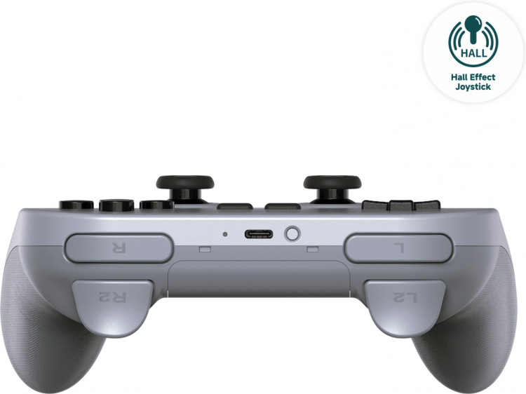 8Bitdo PRO 2 - Hall Edition trådløs spillkontroll, grå, Switch / PC / Android 8Bitdo PRO 2 - Hall Edition trådløs spillkontroll, grå, Switch / PC / Android