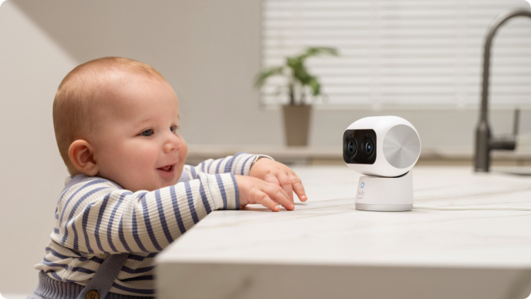 Anker eufy Indoor Cam S350 overvåkningskamera for innendørs bruk Anker eufy Indoor Cam S350 overvåkningskamera for innendørs bruk