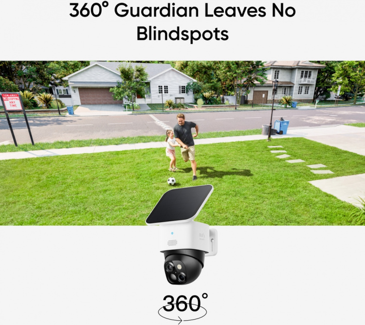 Anker eufy SoloCam S340 utendørs overvåkningskamera