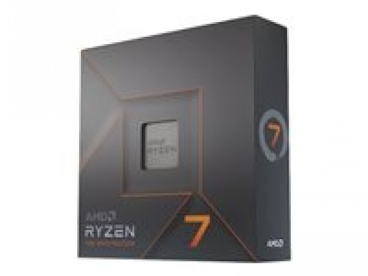 AMD CPU Ryzen 7 7700X 4,5 GHz 8 kjerner AM5 (WOF - med kjøler) AMD CPU Ryzen 7 7700X 4,5 GHz 8 kjerner AM5 (WOF - med kjøler)