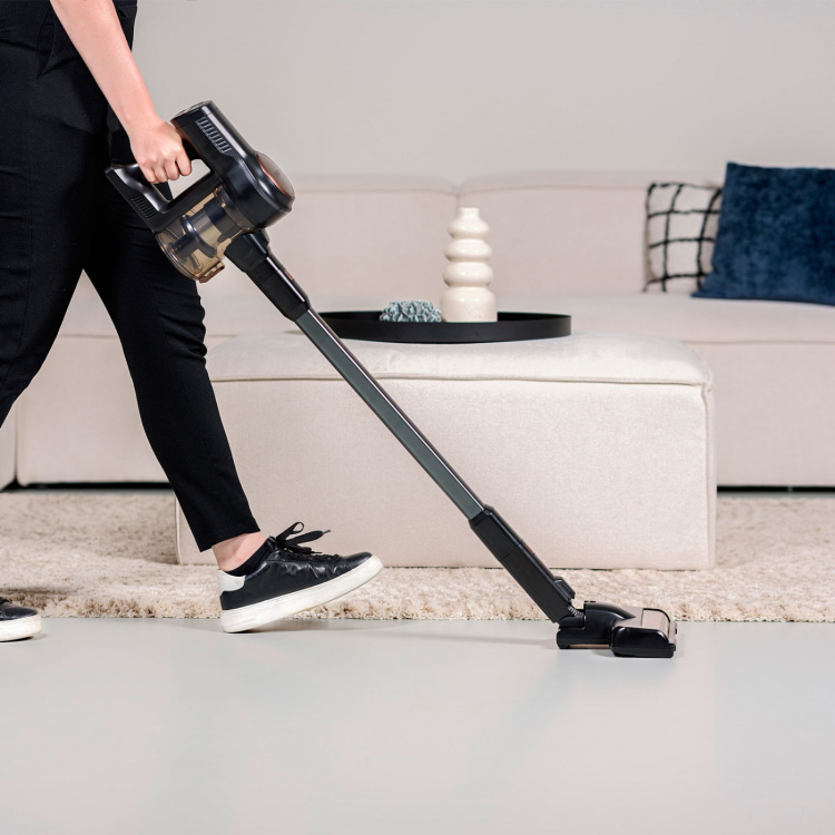 Princess Batteridrevet skaftstøvsuger 22,2 V med lavt støynivå 75 db inkl. tilbehør 339390