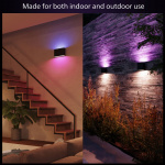 Philips Hue Dymera innendørs- og utendørs vegglampe hvit og fargeambiance svart Philips Hue Dymera innendørs- og utendørs vegglampe hvit og fargeambiance svart