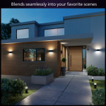 Philips Hue Dymera innendørs- og utendørs vegglampe hvit og fargeambiance svart Philips Hue Dymera innendørs- og utendørs vegglampe hvit og fargeambiance svart