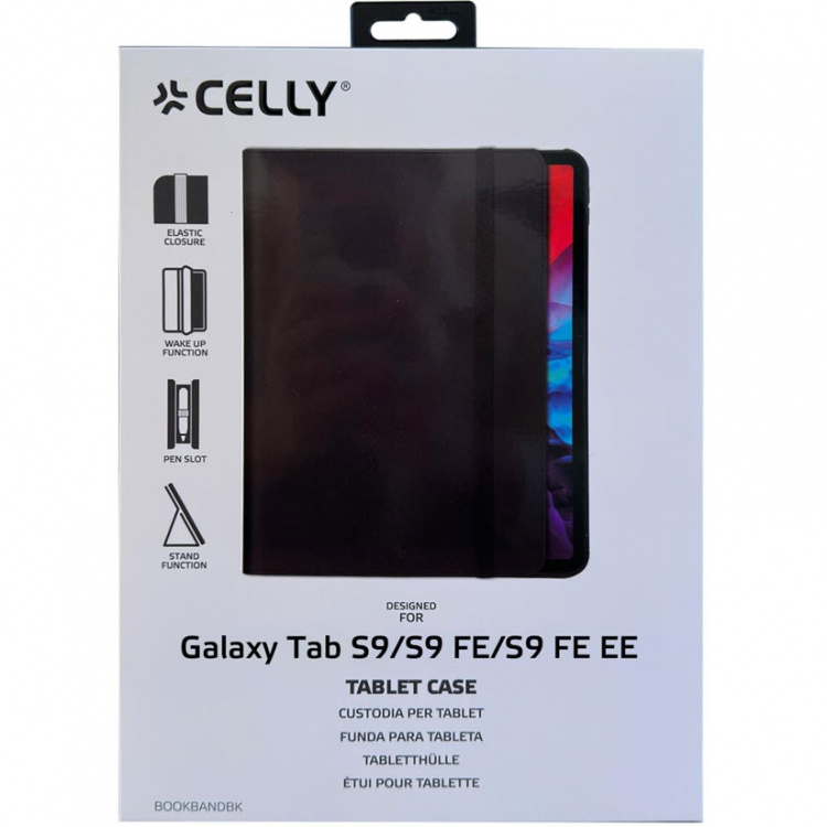 Celly BookBand Booklet Galaxy Tab S6 Lite 2024/2022/2020 Celly BookBand Booklet Galaxy Tab S6 Lite 2024/2022/2020