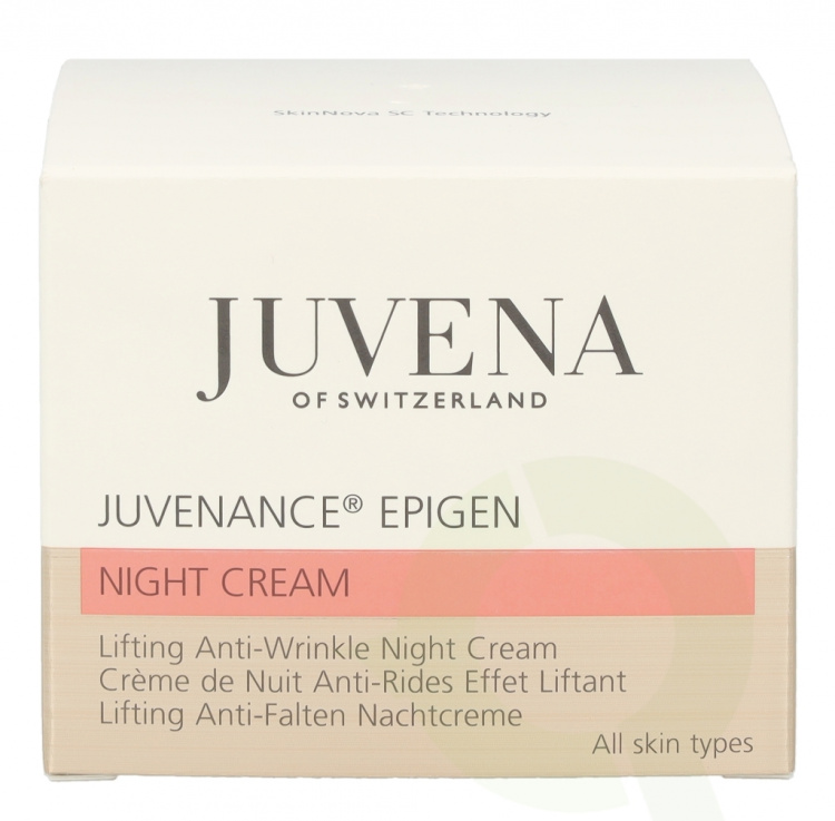 Juvena Juvenance Epigen Night Cream 50 ml Alle hudtyper/Lifting Anti-Wrinkle