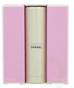 Chanel Chance Eau Fraiche Giftset 60 ml 2x Edt Spray Refill 20Ml/1x Edt Spray 20Ml - Twist and Spray