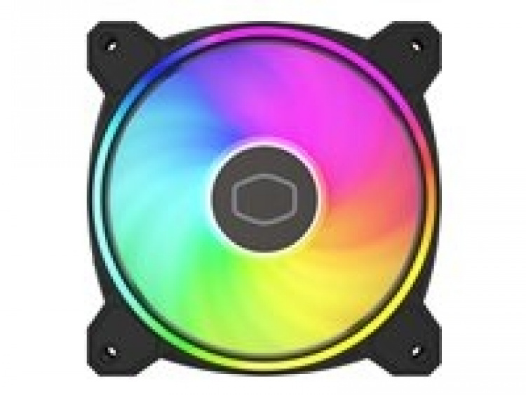 Cooler Master MasterFan MF120 HALO²-vifte 1-pk. svart 120 mm Cooler Master MasterFan MF120 HALO²-vifte 1-pk. svart 120 mm