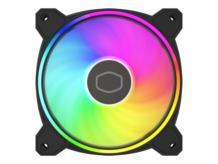 Cooler Master MasterFan MF120 HALO²-vifte 1-pk. svart 120 mm Cooler Master MasterFan MF120 HALO²-vifte 1-pk. svart 120 mm