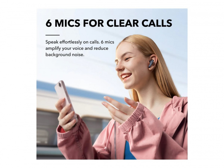 Anker Soundcore Liberty 4 NC Trådløse hodetelefoner med mikrofon Svart