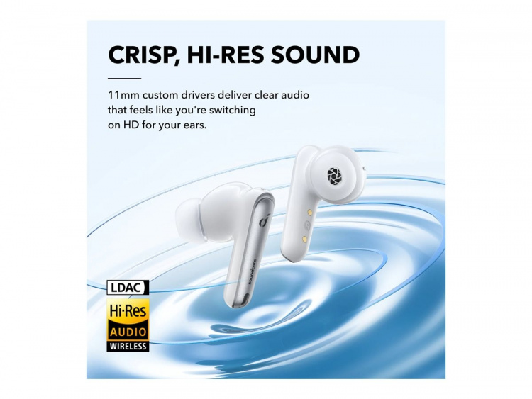 Anker Soundcore Liberty 4 NC Wireless True Wireless-ørepropper Hvit