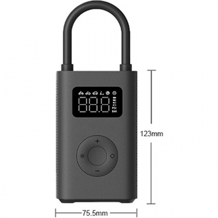 Xiaomi Mi bærbar luftpumpe 2 elektronisk luftpumpe